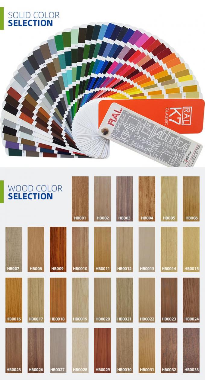 Thiết kế nội thất ODM Nhôm Veneer dày 3.0mm 5