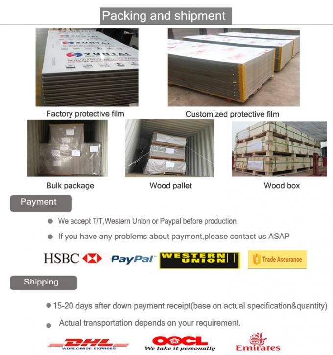 Tấm ốp nhôm tổng hợp gỗ Veneer Acp cho mặt tiền ốp ngoại thất 3