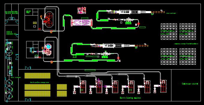 Đường dây sản xuất nước khoáng uống hoàn chỉnh tự động 4