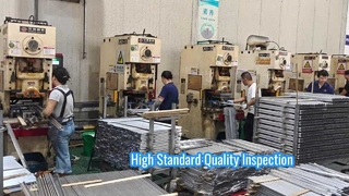Dây chuyền sản xuất hoàn chỉnh, kiểm tra chất lượng tiêu chuẩn cao