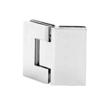 Zinc Alloy Brass 135 Degree Hinge Stainless Steel For Shower Door Enclosure Brushed Fin