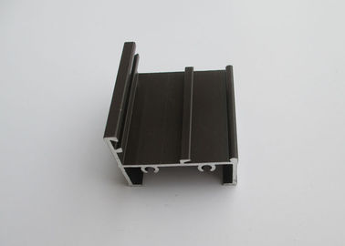 Black Aluminium Window Frames Extrusions Abrasion Resistant Environmentally Friendly