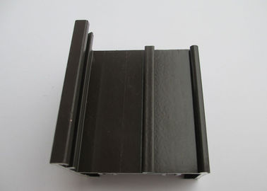 Black Aluminium Window Frames Extrusions Abrasion Resistant Environmentally Friendly