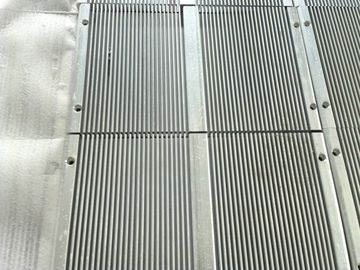 6061 Alloy CNC Milling Large Aluminium Extruded Heat Sink 300MM Width