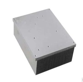 Double Base Stacked Fin Aluminium Extrusion Profiles Igbt Led Heatsink