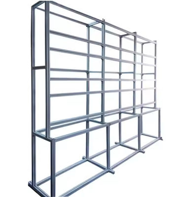 Phong cách công nghiệp Aluminium Alloy Display Stand & Wall Shelf với Profile Extrusion Aluminium T Slot 3030 4040