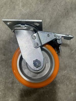 4'5'6'8' bánh xe xe trolley Nylon/PU/nhựa/TPR Heavy Duty Industrial Roller Caster Wheels