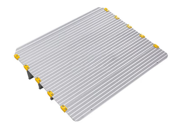Bán Chạy Nhất Bằng Nhôm 4 Inch Nâng Cao Lối Vào Dốc Nhẹ Di Động Dành Cho Người Khuyết Tật Dốc Ngưỡng Cửa