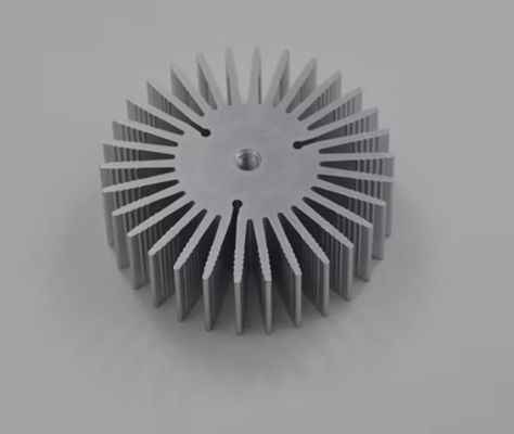 Giá nhà máy vòng OEM nhôm Profile Extruded Heatsink Extrusion nhôm hợp kim dẫn xuống ánh sáng tản nhiệt